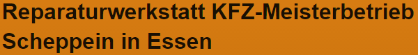 KFZ-Meisterbetrieb Scheppein logo