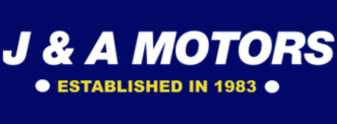 J & A Motors logo