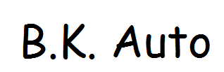 B.K. Auto logo