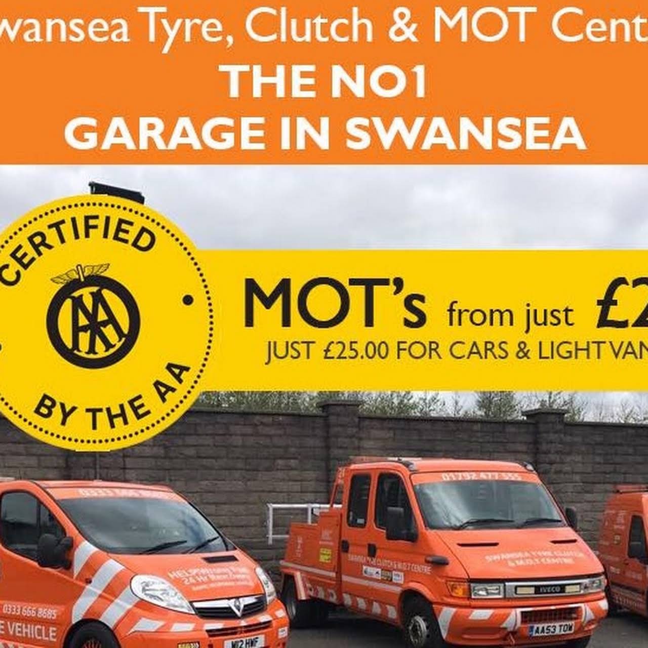 Swansea Tyre & Clutch & MOT Centre logo