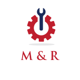 M & R Tyres Batteries & Exhaust logo