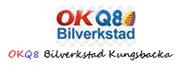 OKQ8 Bilverkstad Kungsbacka  logo