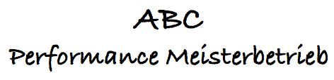 ABC Performance Meisterbetrieb logo