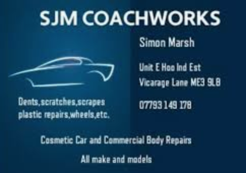 SJM Coachworks logo