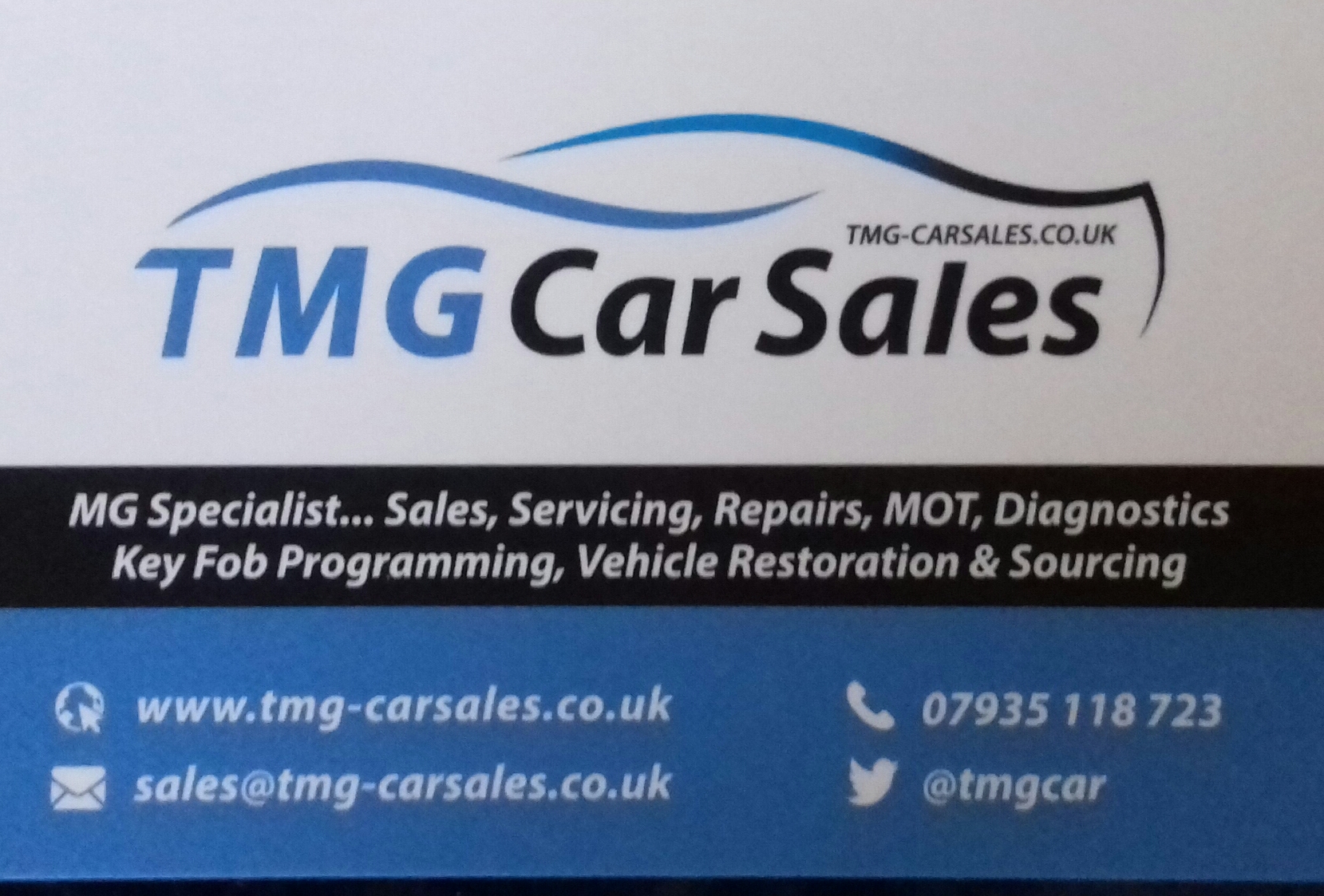 TMG Car Sales logo