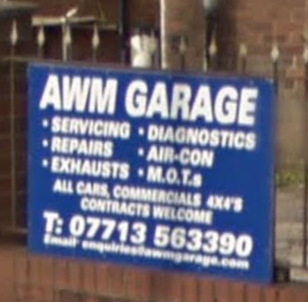 AWM Garage logo