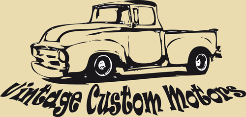 Vintage Custom Motors logo